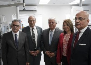 البنك الاهلي وجانب من مراسم الافتتاح