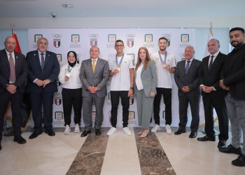 البنك الاهلي يكرم ابطال مصر في اولمبياد باريس
