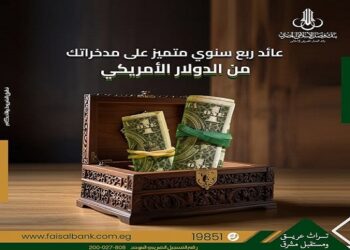 تفاصيل حسابات الاستثمار الحر بالدولار من بنك فيصل الإسلامي المصري
