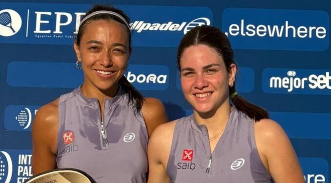 اللاعبتين مورا حكيم وليلى النمر