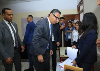 وزير التموين شريف فاروق يدلي بصوته في انتخابات مجلس الشيوخ ويؤكد أهمية المشاركة الوطنية