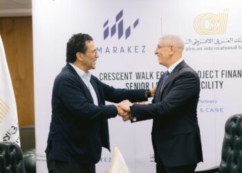 تمويل ضخم بقيمة 2 مليار جنيه من البنك العربي الأفريقي لمشروع “كريسنت ووك” بالتعاون مع شركة مراكز في القاهرة الجديدة
