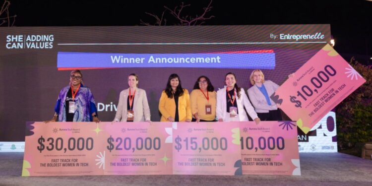 إندرايف تطلق جائزة “Aurora Tech 2026” لدعم رائدات الأعمال في قطاع التكنولوجيا