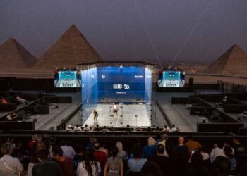 المصريون يسيطرون على ربع نهائي بطولة CIB المفتوحة للإسكواش 2025 وسط أجواء عالمية أمام الأهرامات