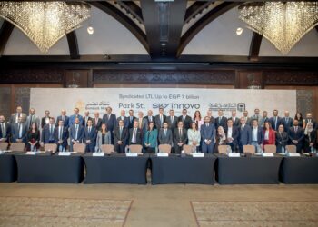 تحالف مصرفي يضم 5 بنوك يمنح تمويلًا مشتركًا بقيمة 7 مليارات جنيه لشركة "سكاي إنوفو" لتنفيذ مشروع Park St. Edition بالجولدن سكوير في القاهرة الجديدة 2 تحالف مصرفي يضم 5 بنوك يمنح تمويلًا مشتركًا بقيمة 7 مليارات جنيه لشركة “سكاي إنوفو” لتنفيذ مشروع Park St. Edition بالجولدن سكوير في القاهرة الجديدة