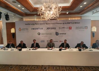 تحالف مصرفي من خمسة بنوك يمنح تمويل إسلامي مشترك – مضاربة – بقيمة 5.2 مليار جنيه لصالح شركة إنرشيا للتنمية العقارية لمشروع جيفيرا برأس الحكمة بالساحل الشمالي