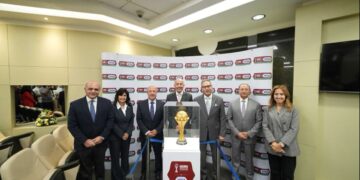 البنك الأهلي المصري أول من يستضيف النسخة الأصلية من كأس الأمم الأفريقية للكاف توتال انيرچيز المغرب 2025 برعاية Visa
