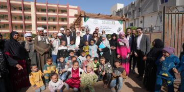 البنك الأهلي المصري يواصل دعمه لمبادرة “مصر في عيوننا” بقوافل طبية لمكافحة مسببات العمى في قرى الصعيد