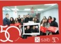 بنك saib يحتفل بمرور 50 عاماً على تأسيسه مع موظفيه